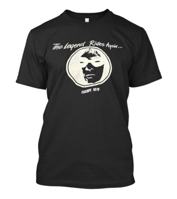 The Legend Rides Again Europe 1978 Masked Face T-Shirt