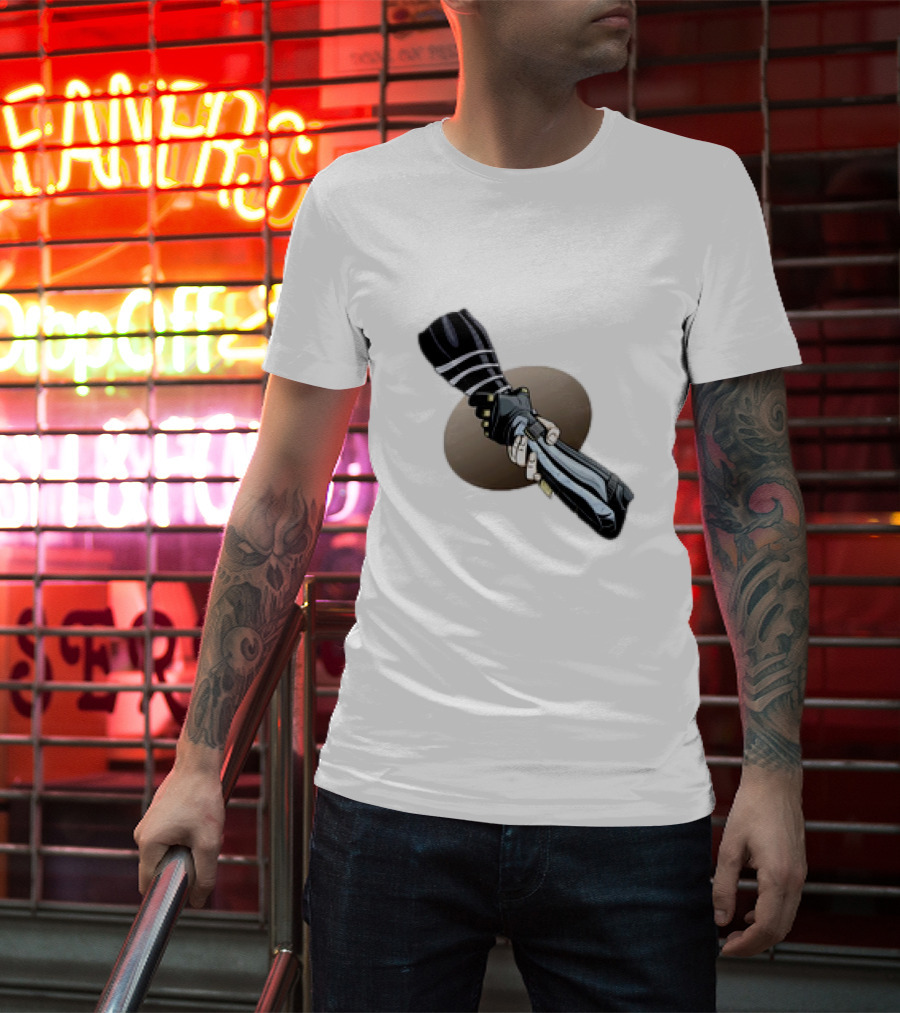 Winter Soldier And Falcon Shaking Hands Partnership Marvel T-Shirt