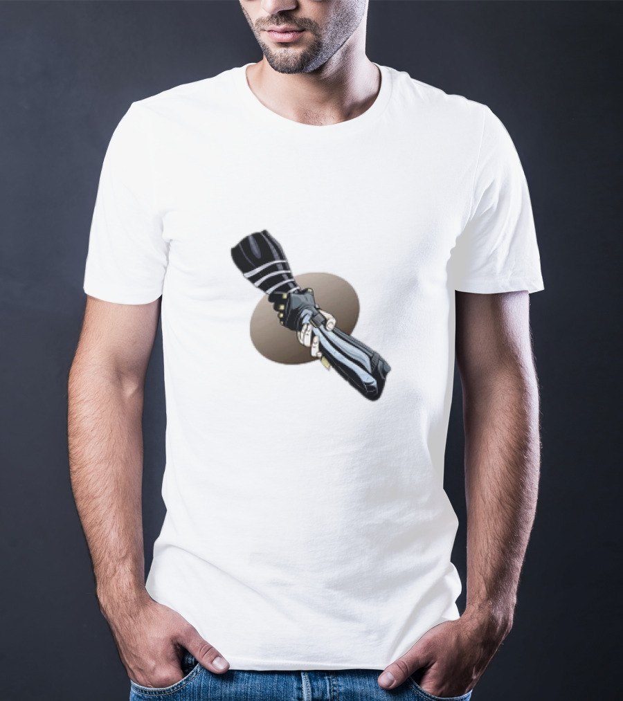 Winter Soldier And Falcon Shaking Hands Partnership Marvel T-Shirt