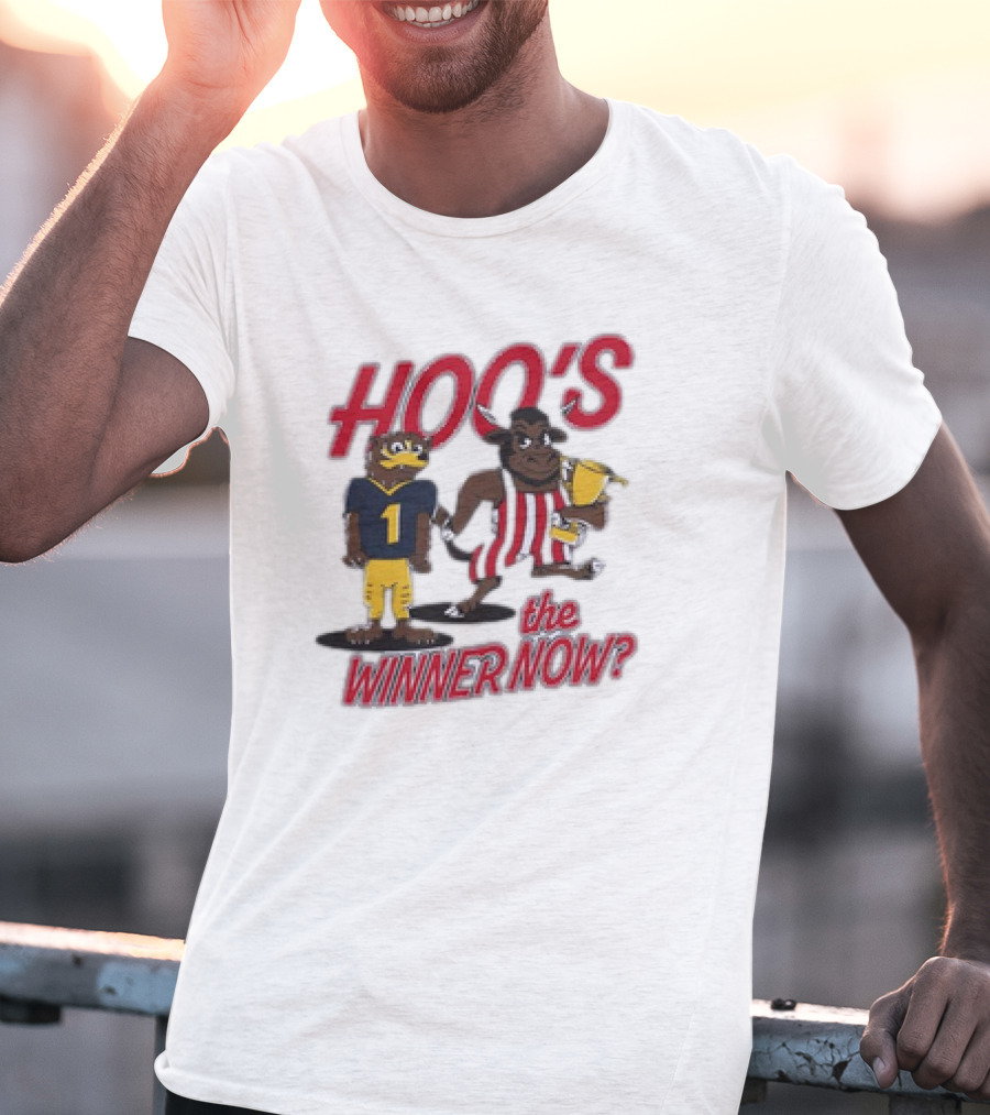 Hoo’s The Winner Now Indiana Hoosiers Football T-Shirt