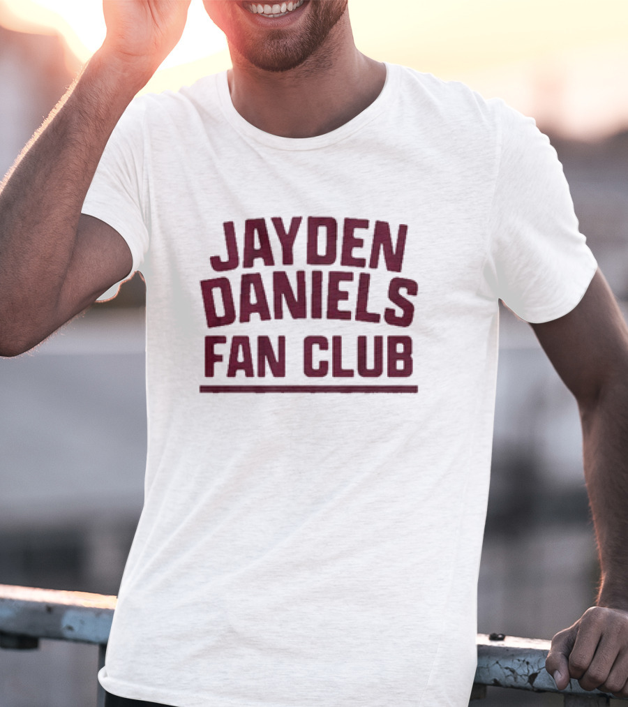 Jayden Daniels Fan Club Washington T-Shirt