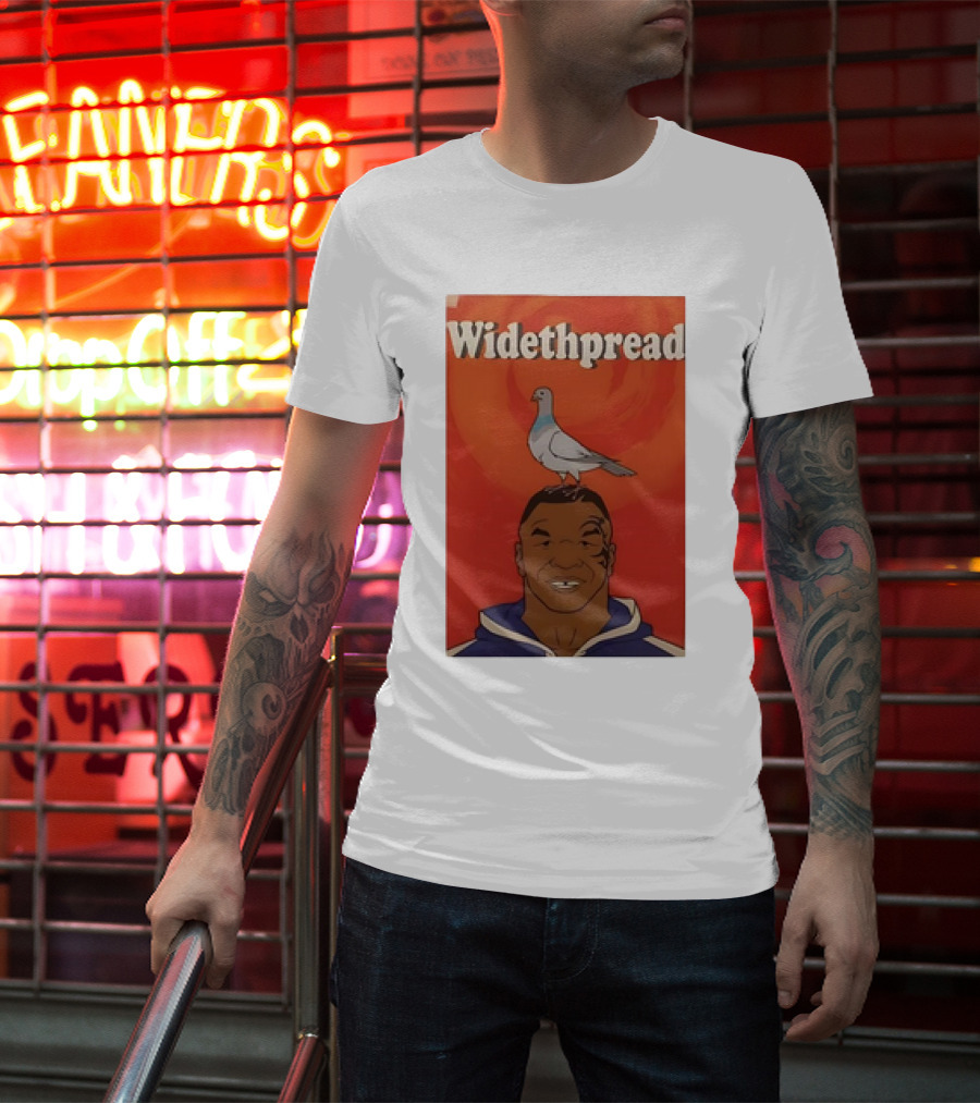 Widethpread Mike Tyson Pigeon T-Shirt