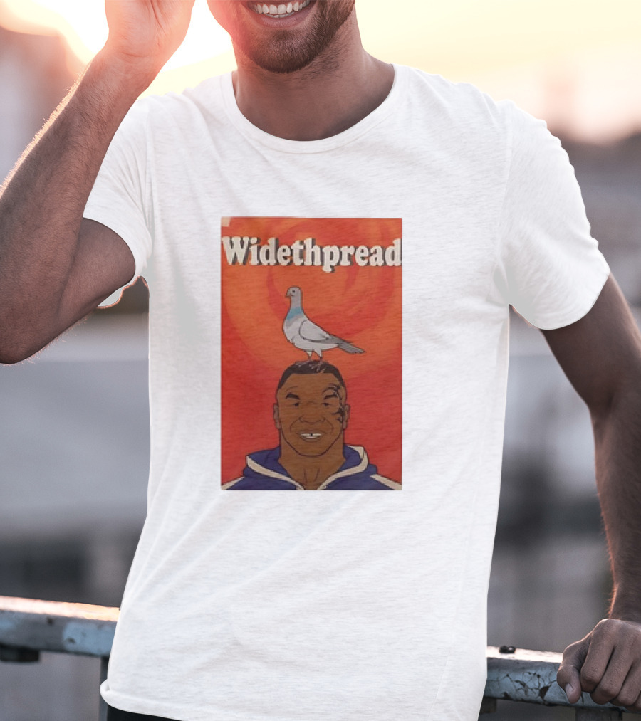 Widethpread Mike Tyson Pigeon T-Shirt