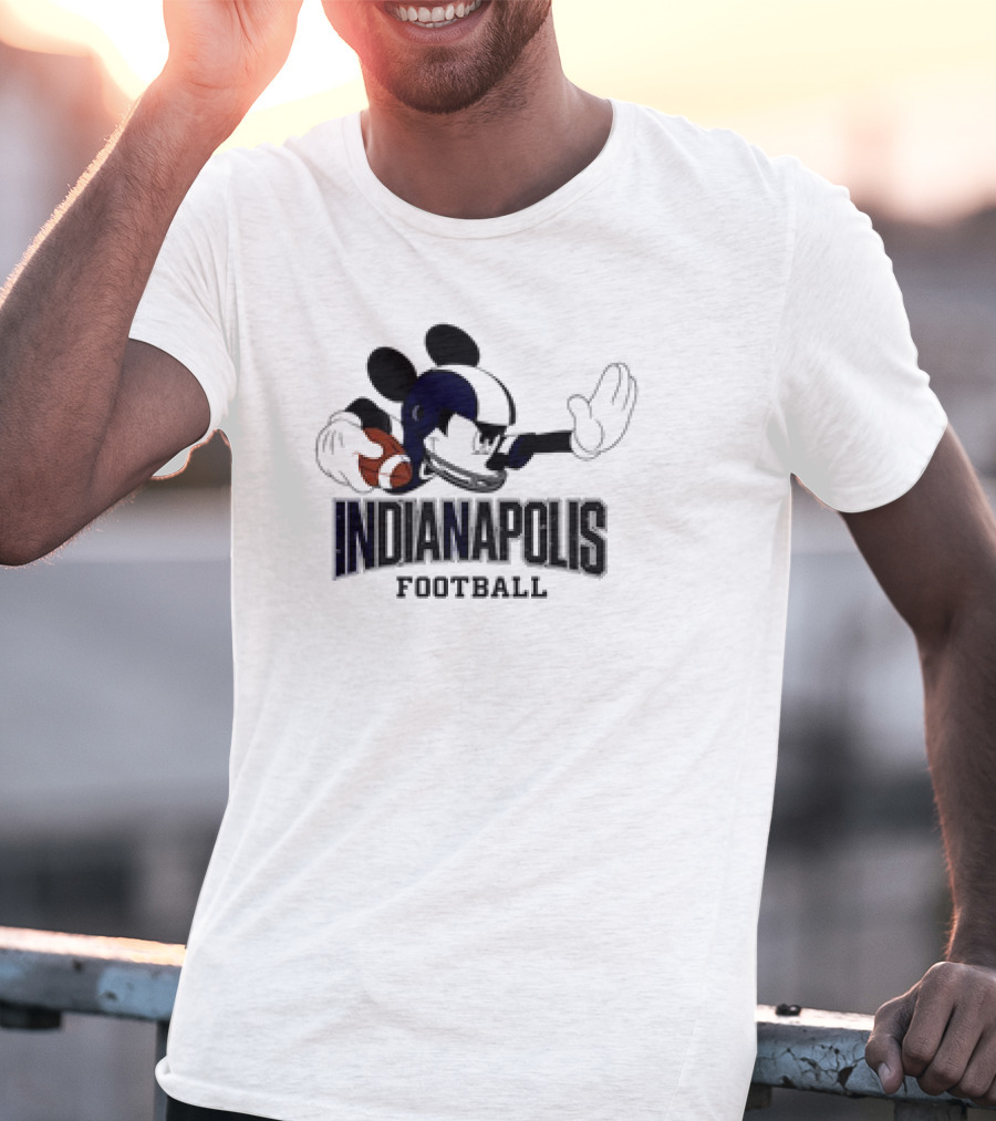Indianapolis Football Disney-Inspired All Teams Available T-Shirt