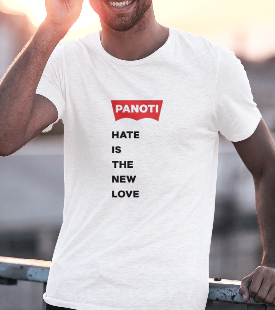 Prafull Billore Panoti Hate Is The New Love T-Shirt