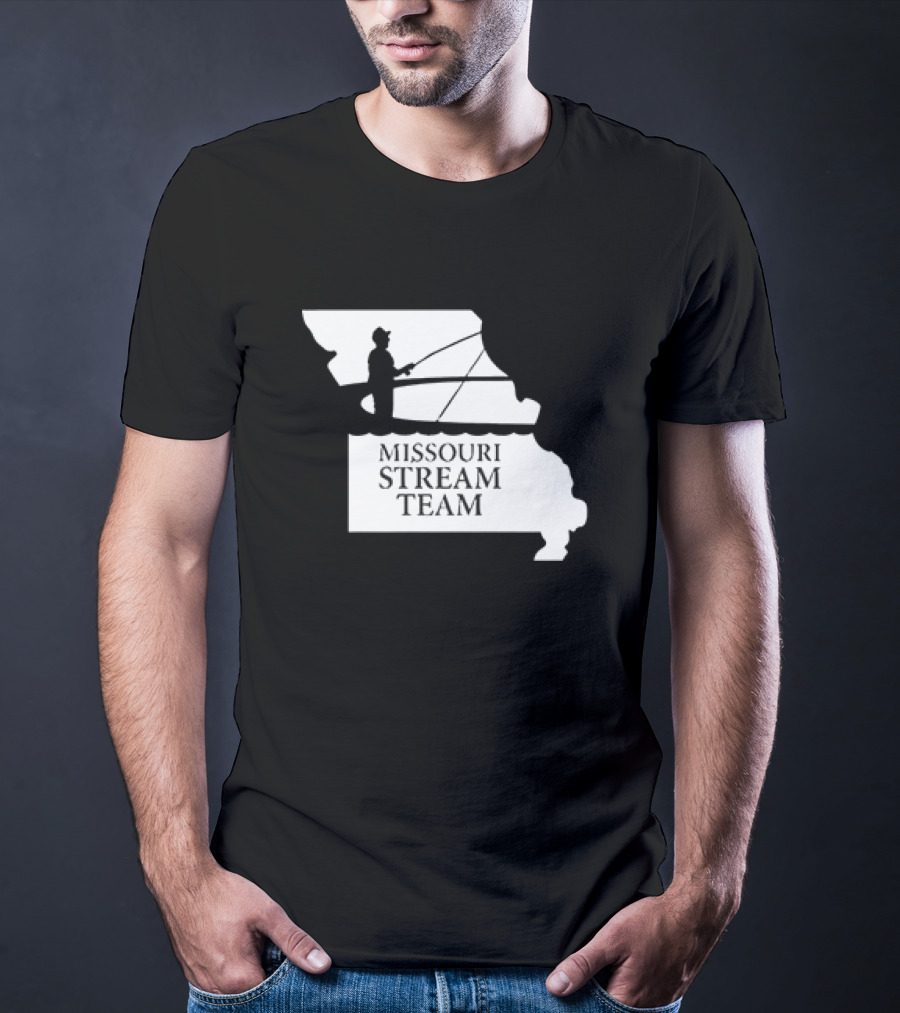 Missouri Stream Team Fishing In State T-Shirt