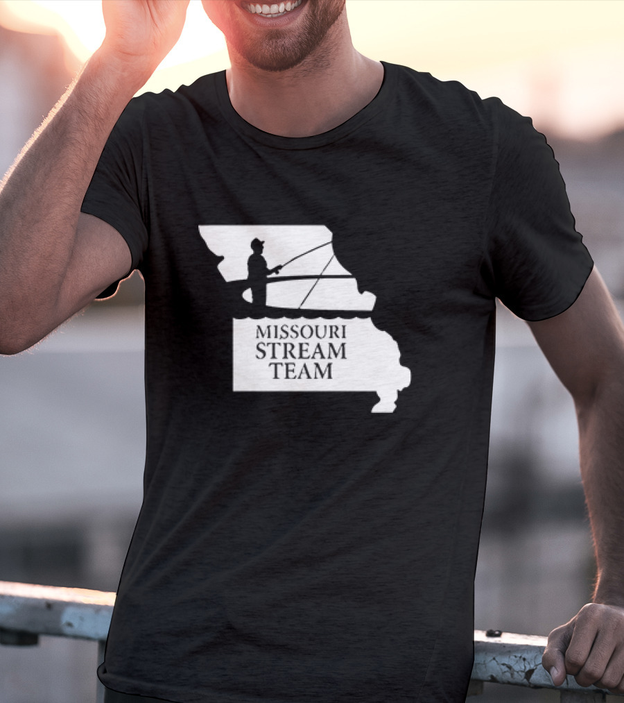 Missouri Stream Team Fishing In State T-Shirt
