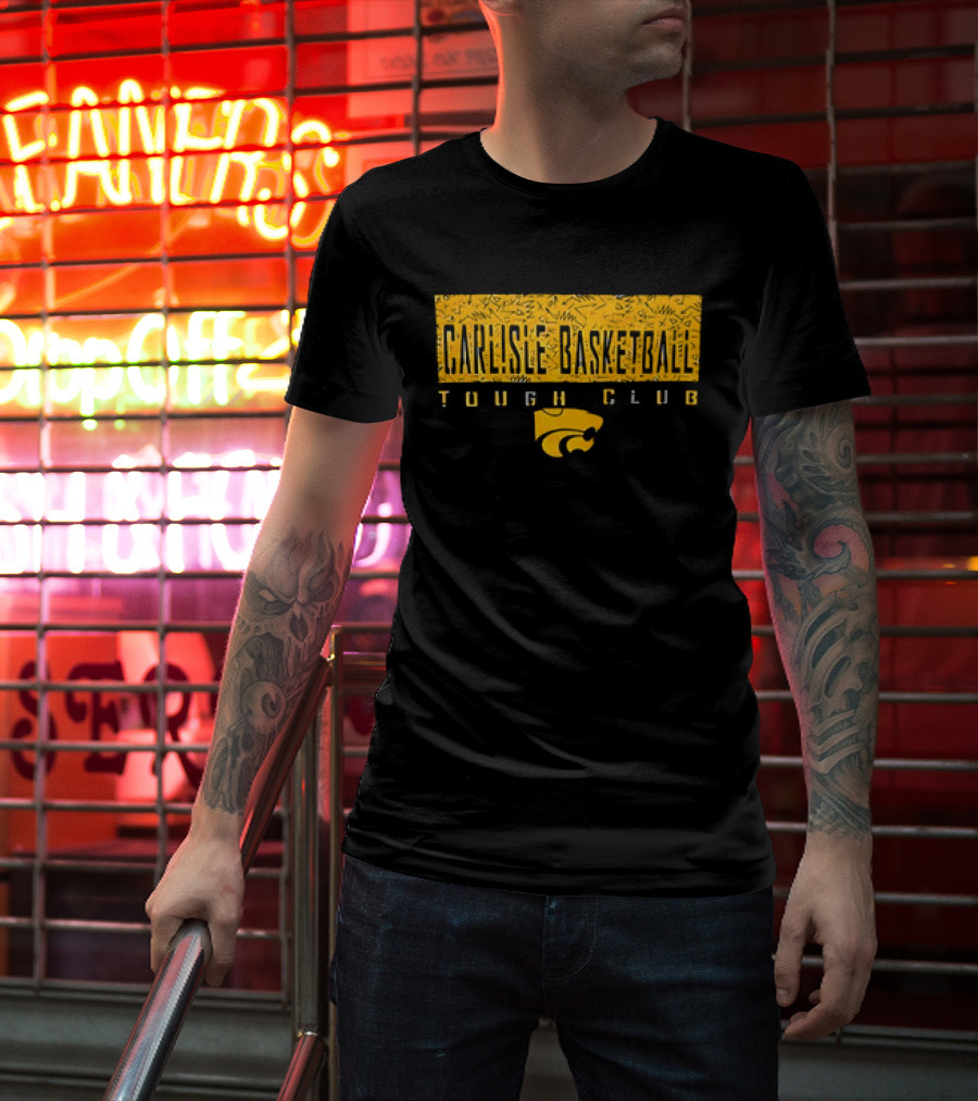 Carlisle Basketball Tough Club Panther T-Shirt