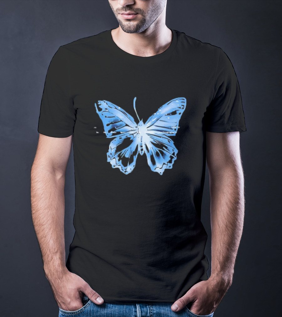 Luke Hemmings Boy Blue Butterfly T-Shirt