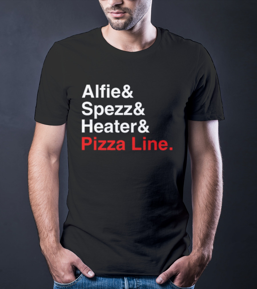 Alfie Spezz Heater Pizza Line Reunion ’24 T-Shirt