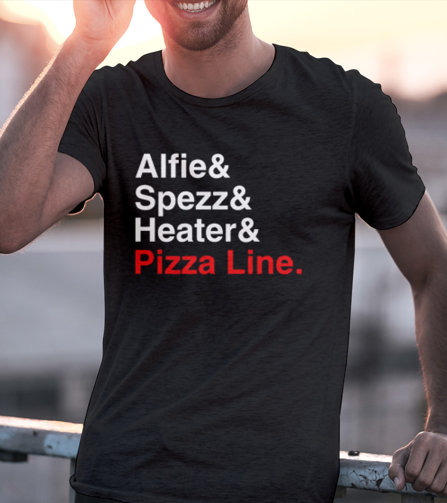 Alfie Spezz Heater Pizza Line Reunion ’24 T-Shirt