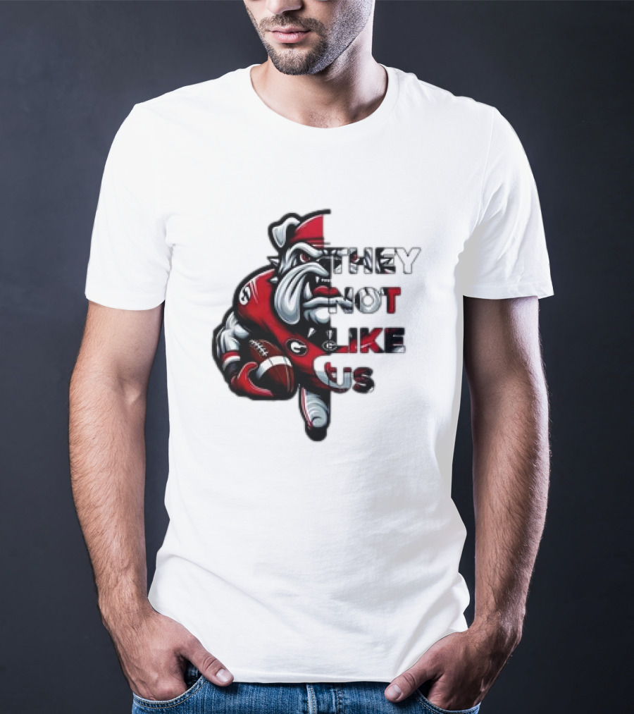 Georgia Bulldogs They Not Like Us T-Shirt
