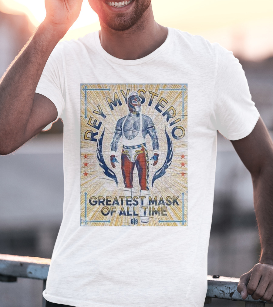 Rey Mysterio Greatest Mask Of All Time 619 T-Shirt
