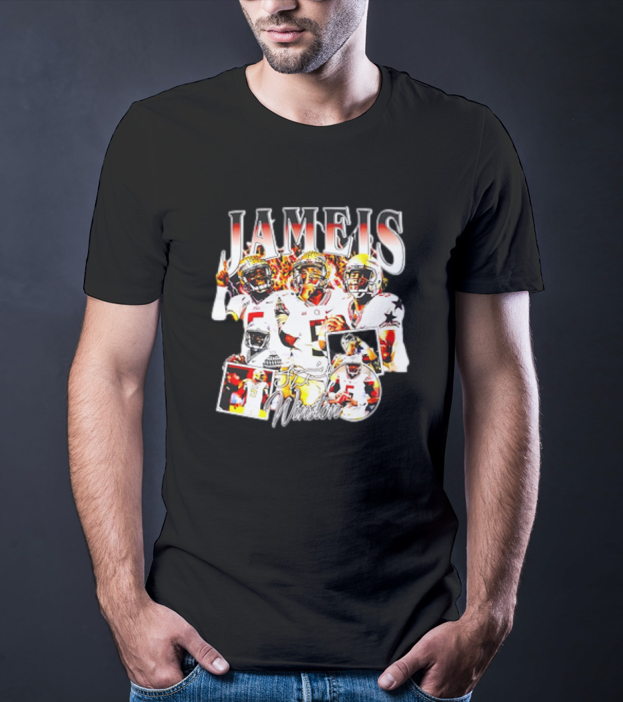 Jameis Winston Signature Football Vintage T-Shirt