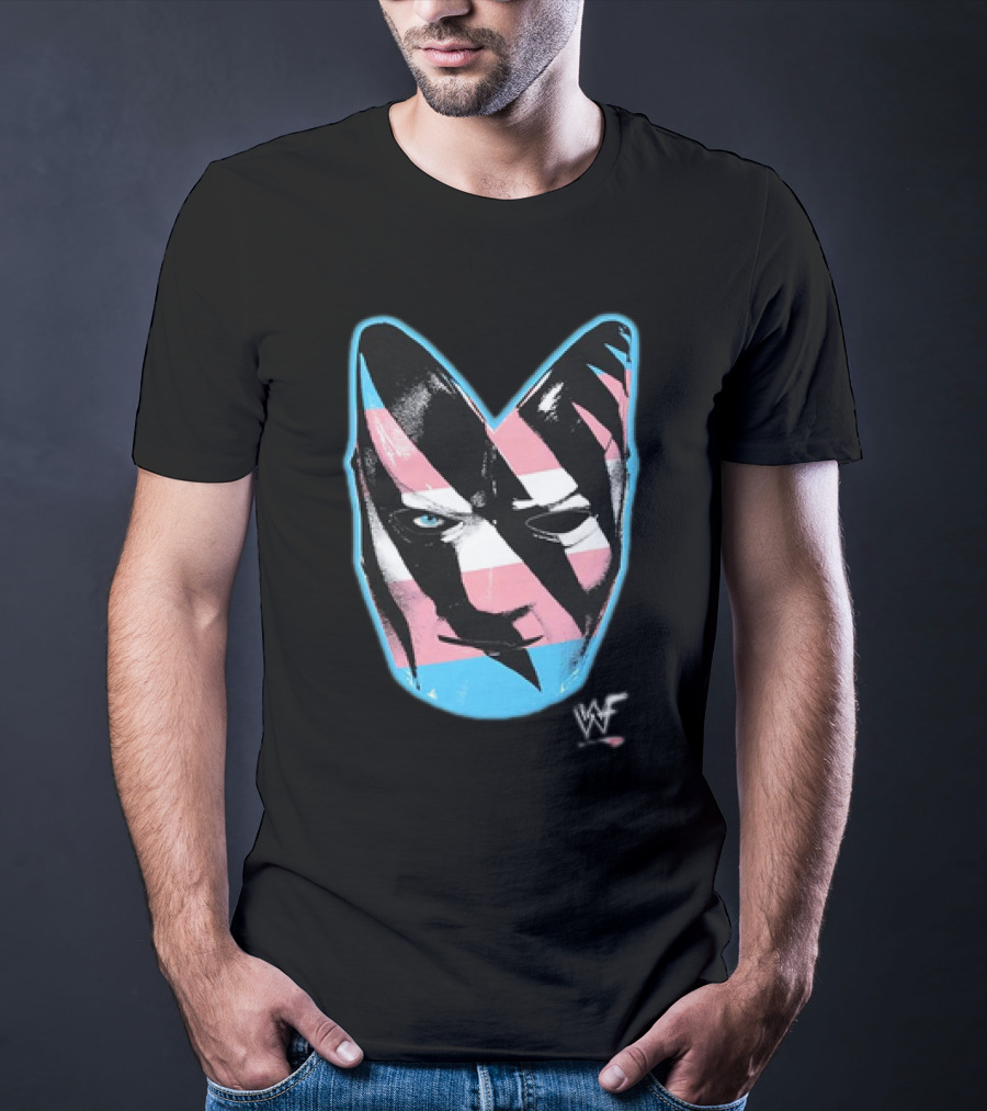 Mask That’s Gotta Be Trane WF Icon With Transgender Flag Colors T-Shirt