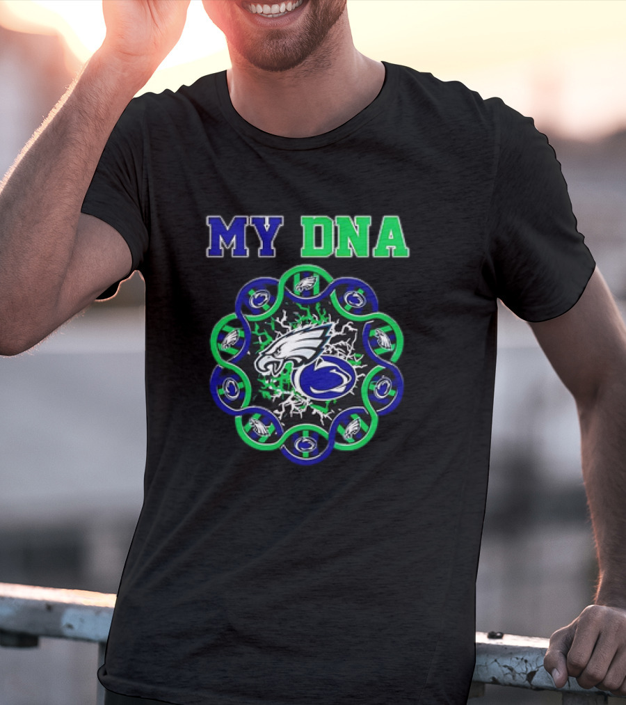 MY DNA Philadelphia Eagles Nittany Lions T-Shirt