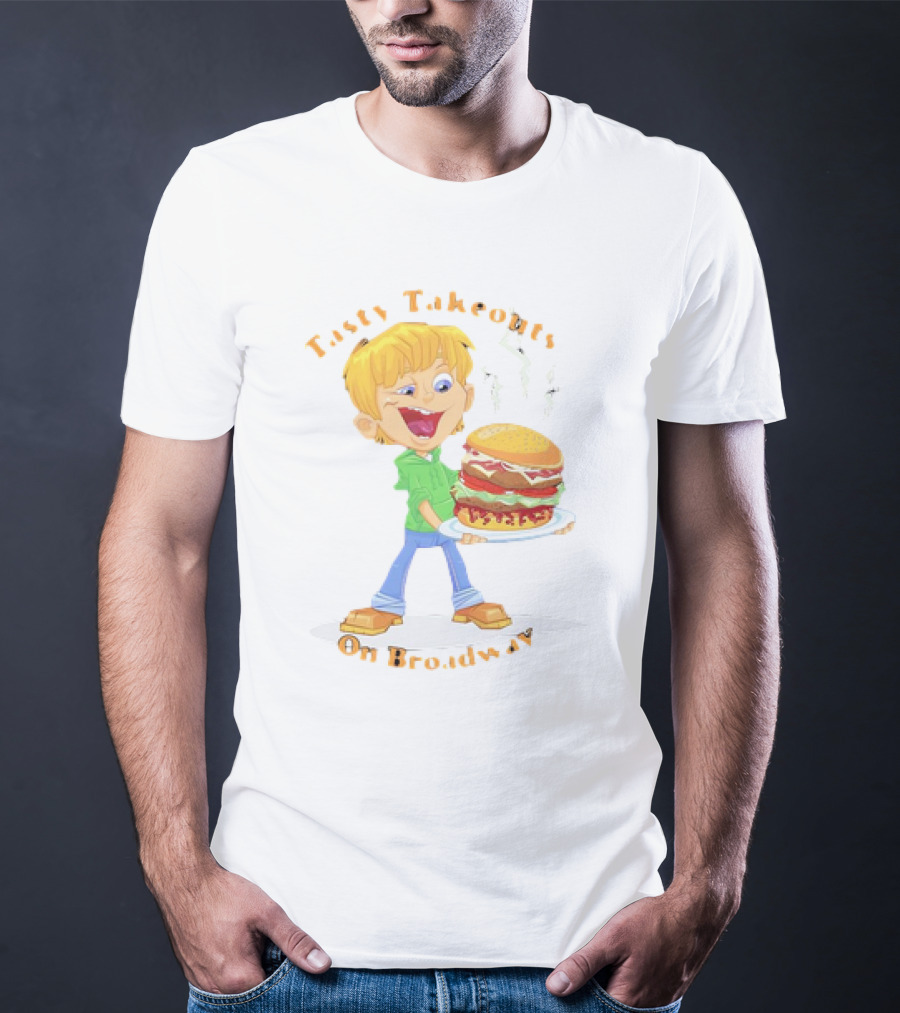 Tasty Takeouts On Broadway Hamburger Delight T-Shirt