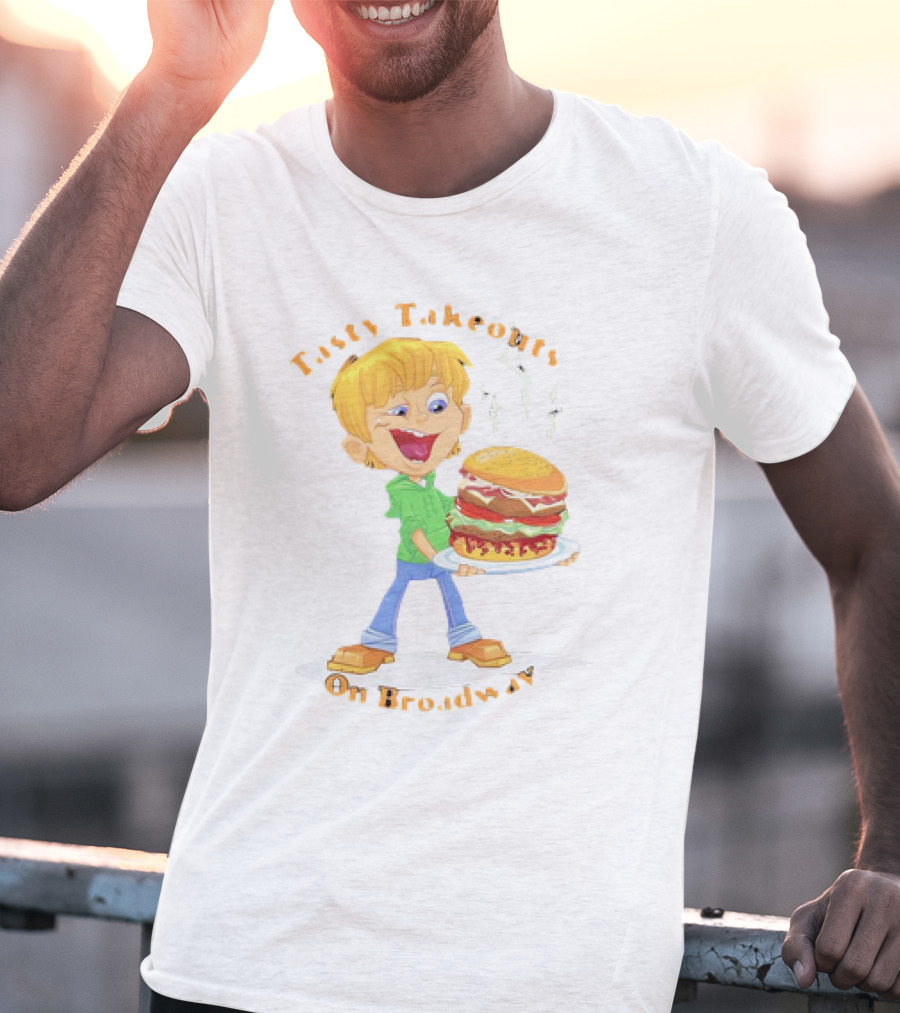 Tasty Takeouts On Broadway Hamburger Delight T-Shirt