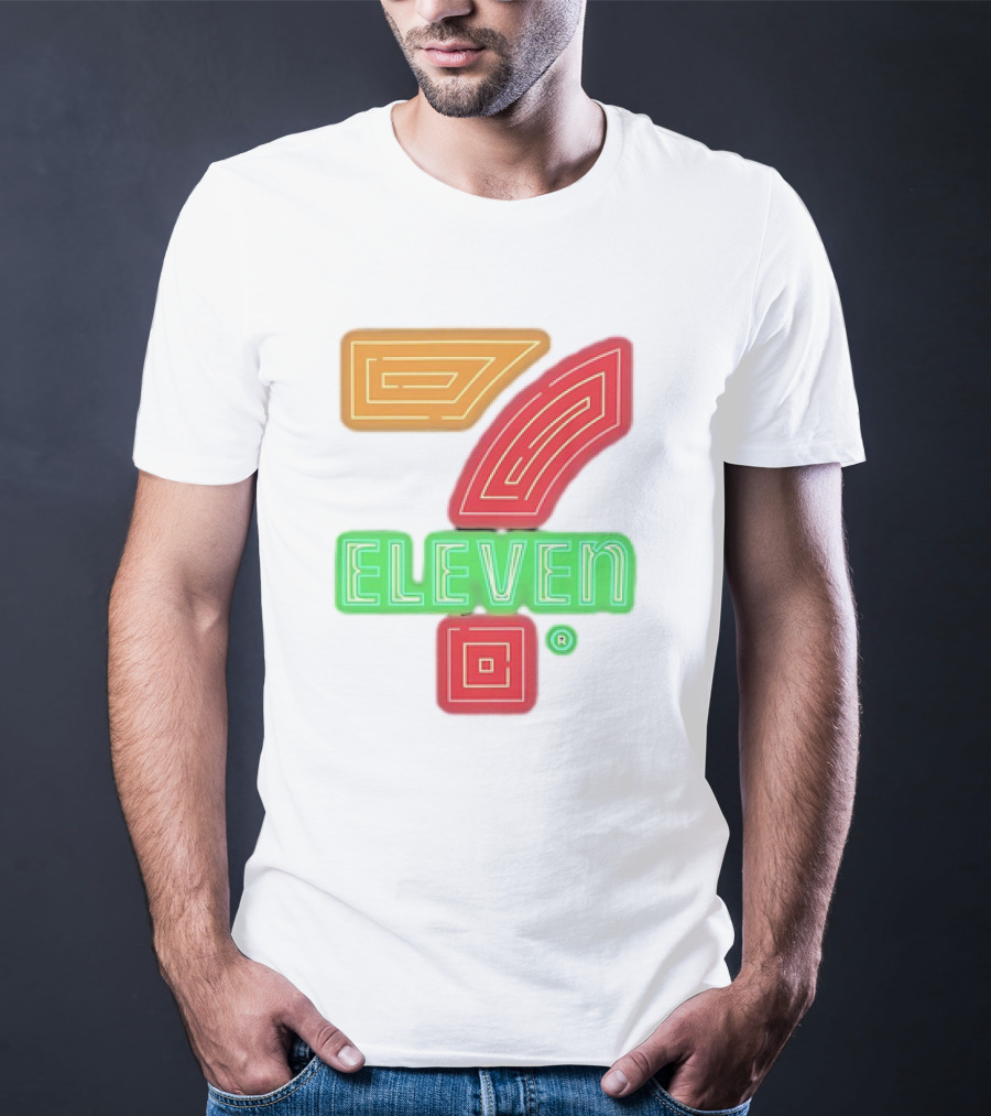 Ja’marr Chase X 7 Eleven Neon Logo Collaboration T-Shirt