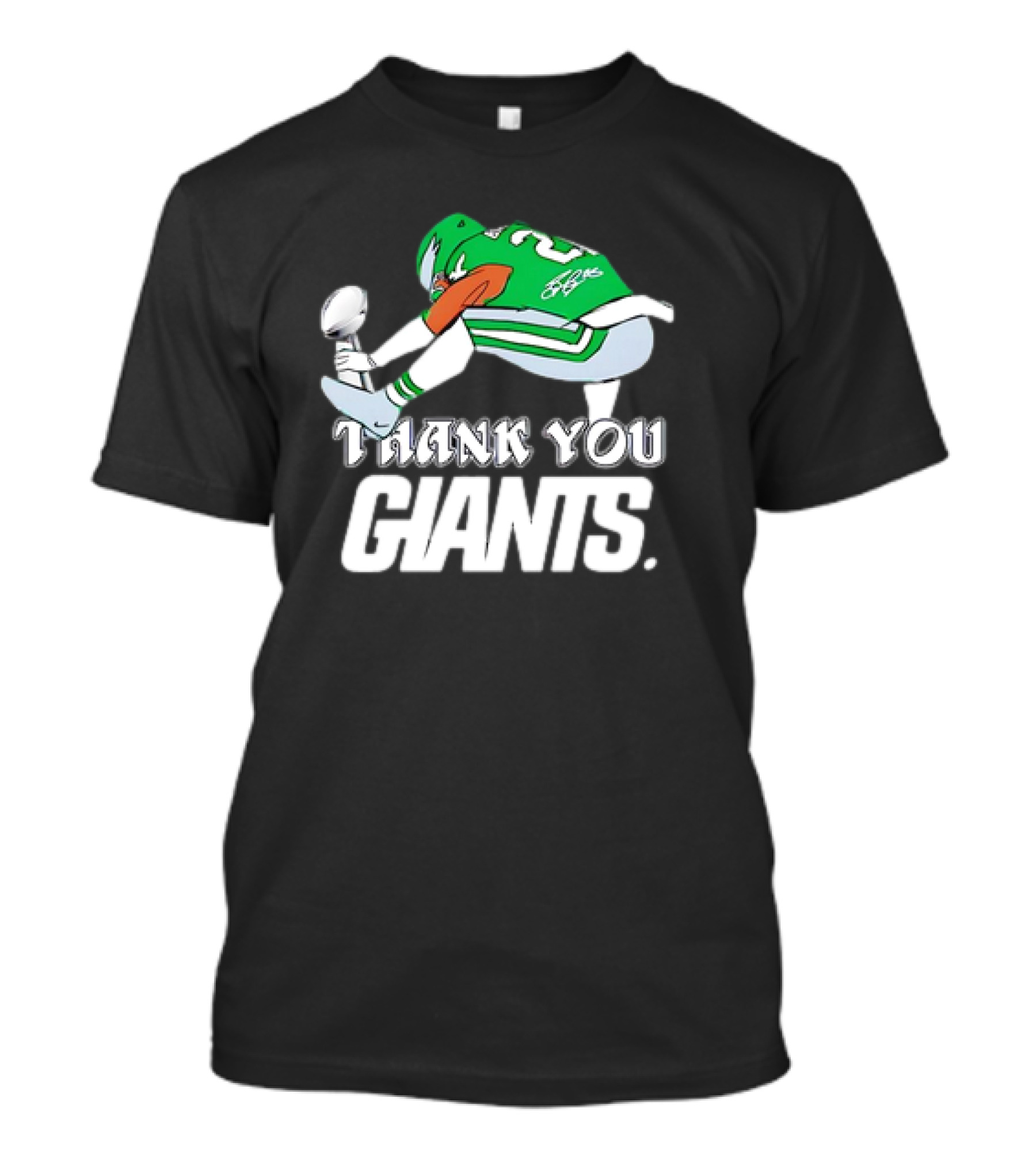 Thank You Giants Saquon Barkley Philadelphia Eagles Football T-Shirt