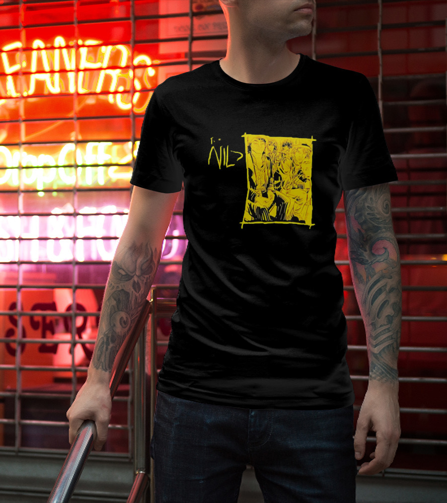 The Nils Comic Band Yellow T-Shirt