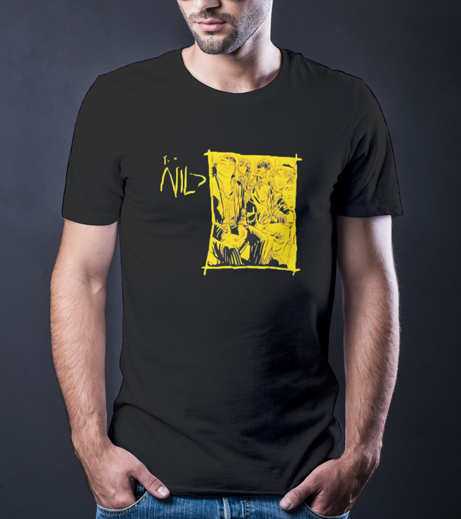 The Nils Comic Band Yellow T-Shirt