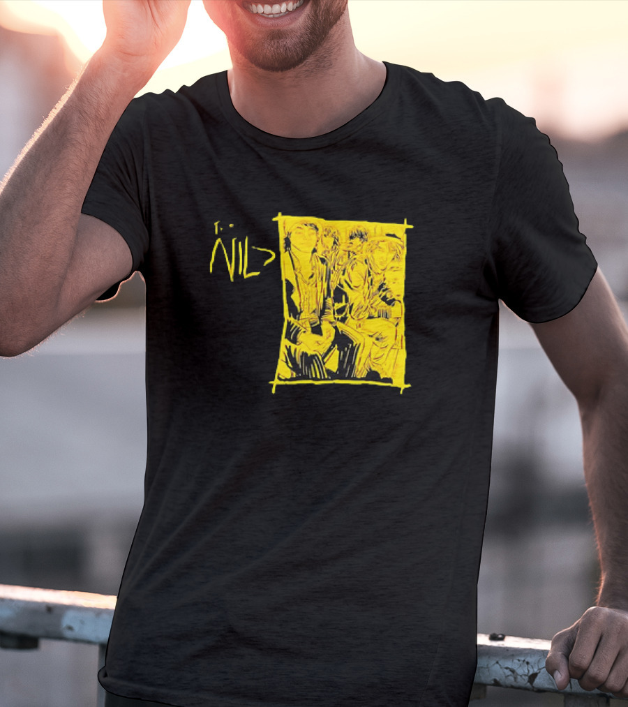 The Nils Comic Band Yellow T-Shirt