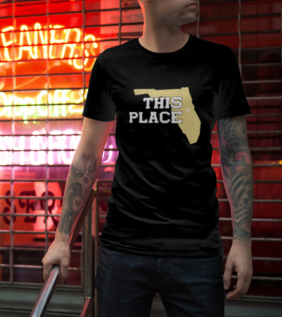UCF Knights This Place Florida State Outline T-Shirt