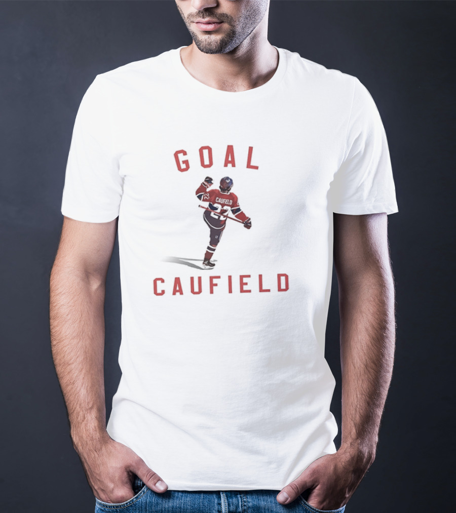 Goal Cole Caufield Montreal Canadiens Hockey T-Shirt