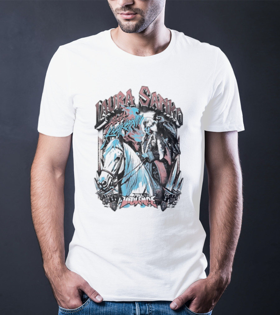 Laura Sanko Mega Manowar Full Violence T-Shirt