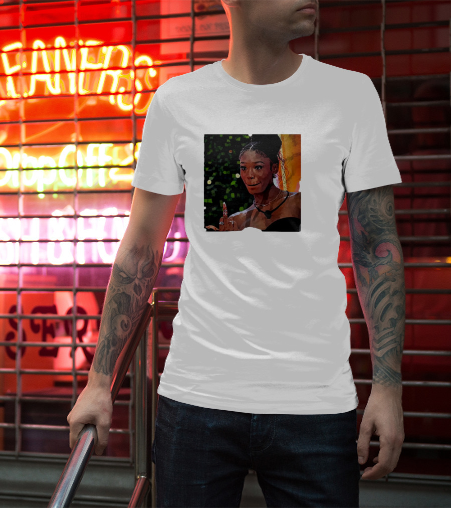 Love Island USA Serena Gesture Middle Finger T-Shirt