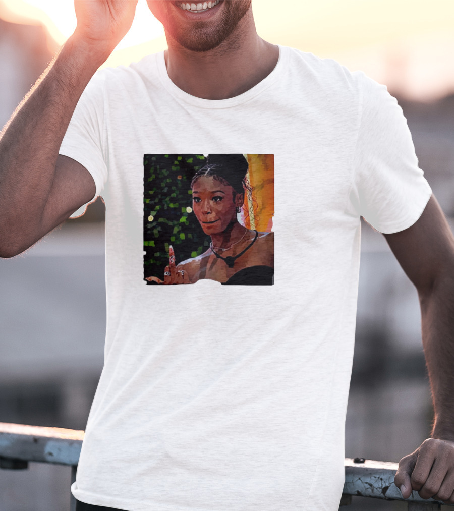 Love Island USA Serena Gesture Middle Finger T-Shirt