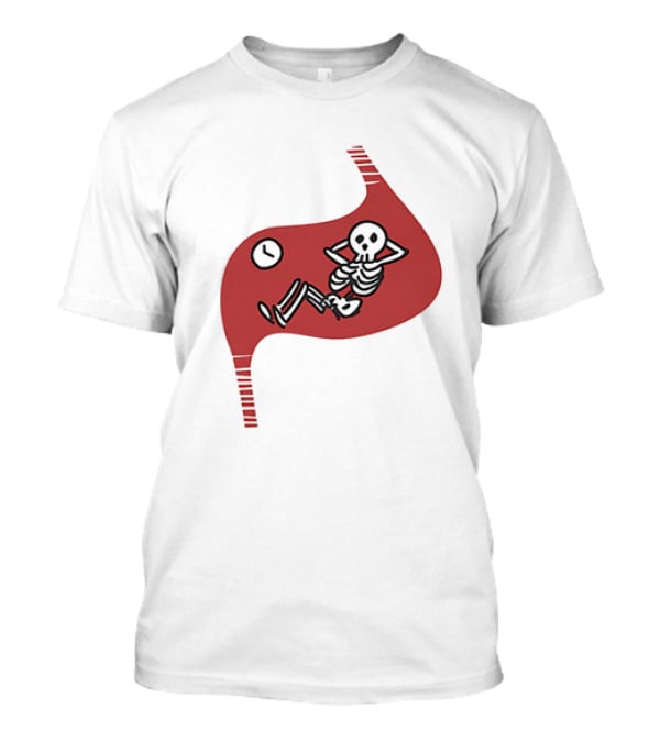 Dungeon Meshi Falin Touden Relaxed Skeleton Motif T-Shirt