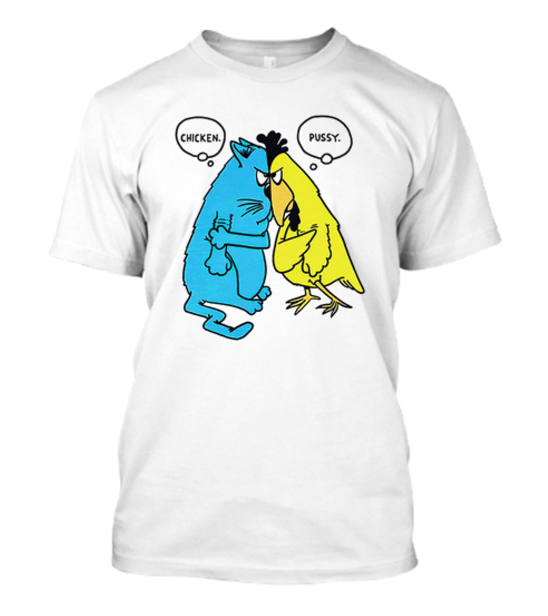 Chicken Pussy Cartoon John Baynham Chicken Pussy T-Shirt