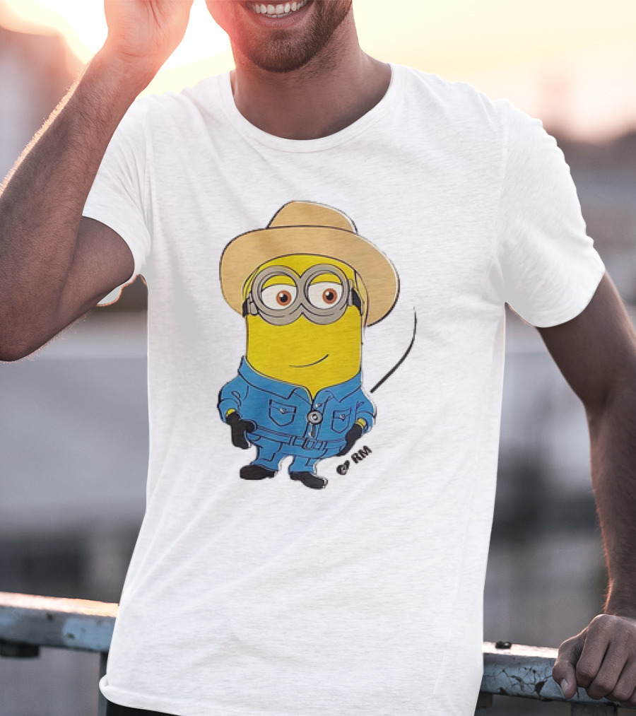 Minion BTS X DM4 Cowboy RM T-Shirt