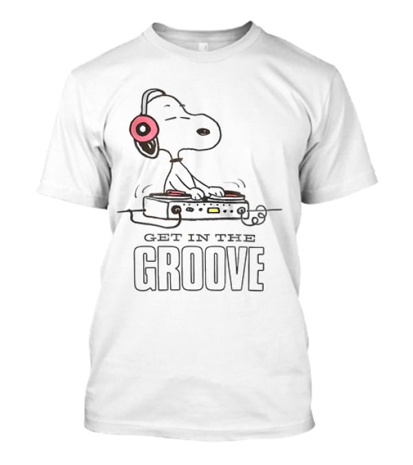 Snoopy DJ Get In The Groove T-Shirt