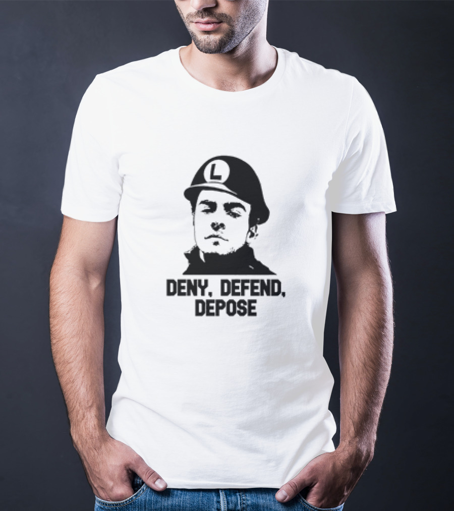 Deny Defend Depose Helmet Portrait Classic T-Shirt