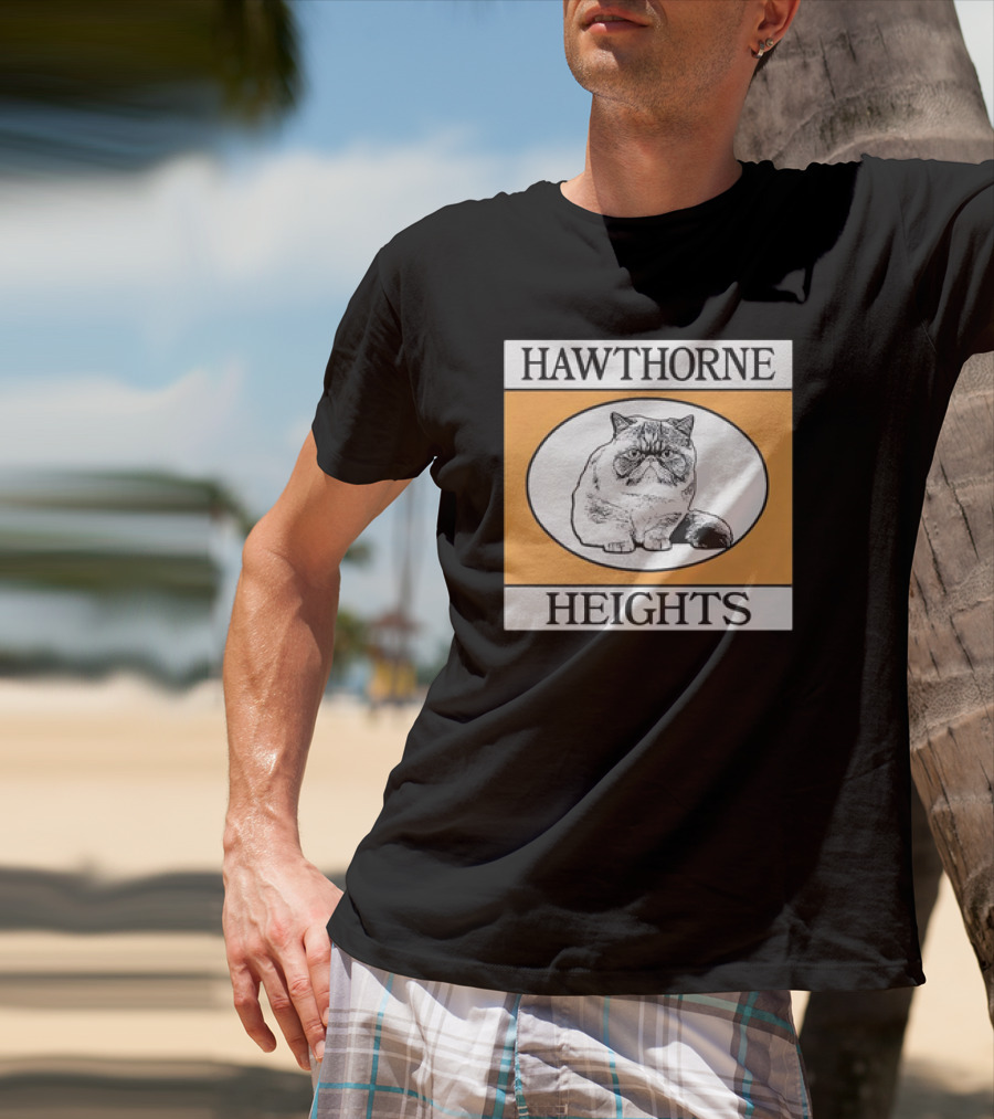 Cat Hawthorne Heights Oval T-Shirt