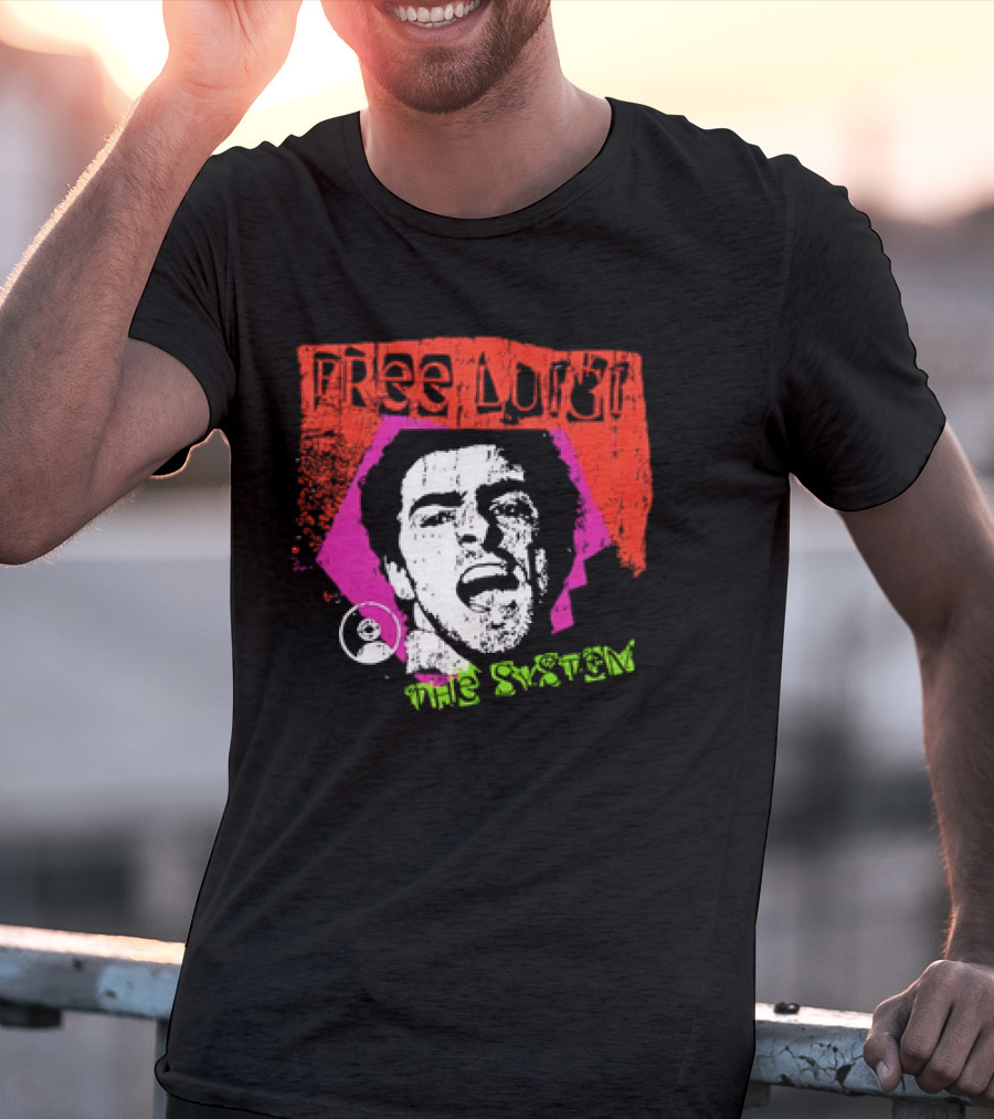 Free Luigi The System Portrait Bold Expression T-Shirt