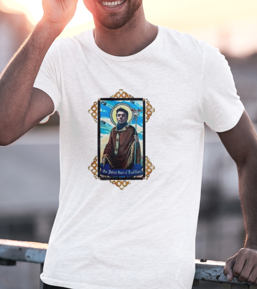 Luigi Mangione Our Patriot Saint Of Healthcare With Iconic Religious T-Shirt