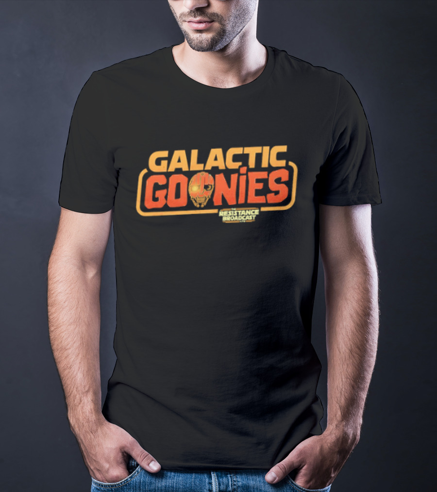 Galactic Goonies Resistance Broadcast Star War Inspired T-Shirt