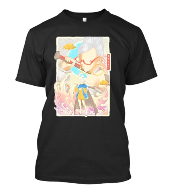 Seiko Ayase Dandadan Character With Vibrant Colors And Artistic Elements T-Shirt