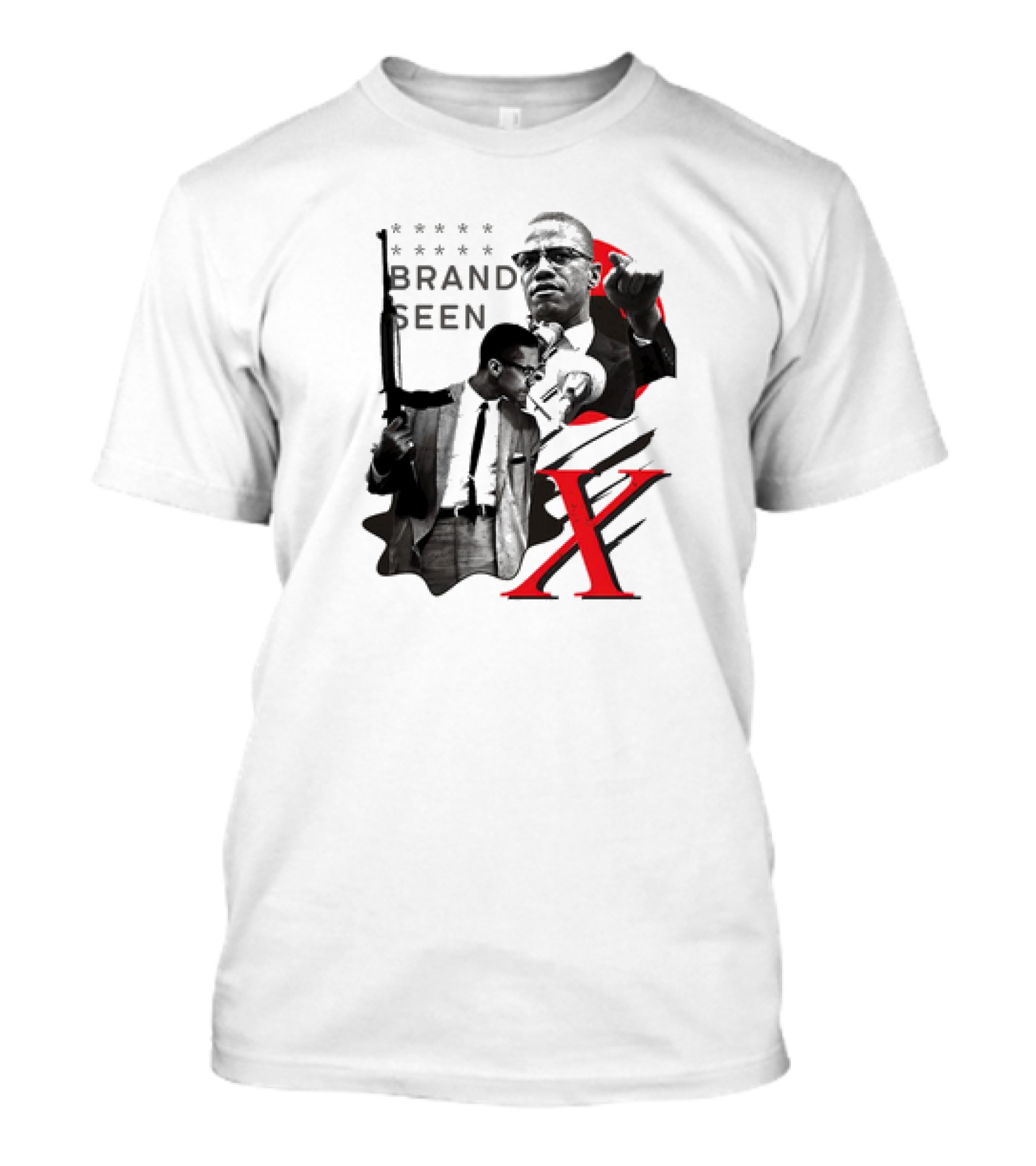 Malcolm X Brand Seen Anthony Edwards X T-Shirt