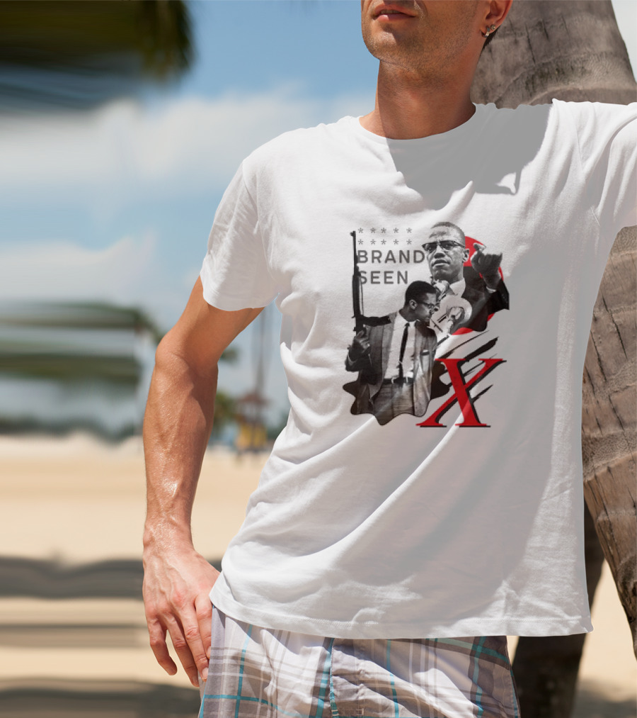 Malcolm X Brand Seen Anthony Edwards X T-Shirt