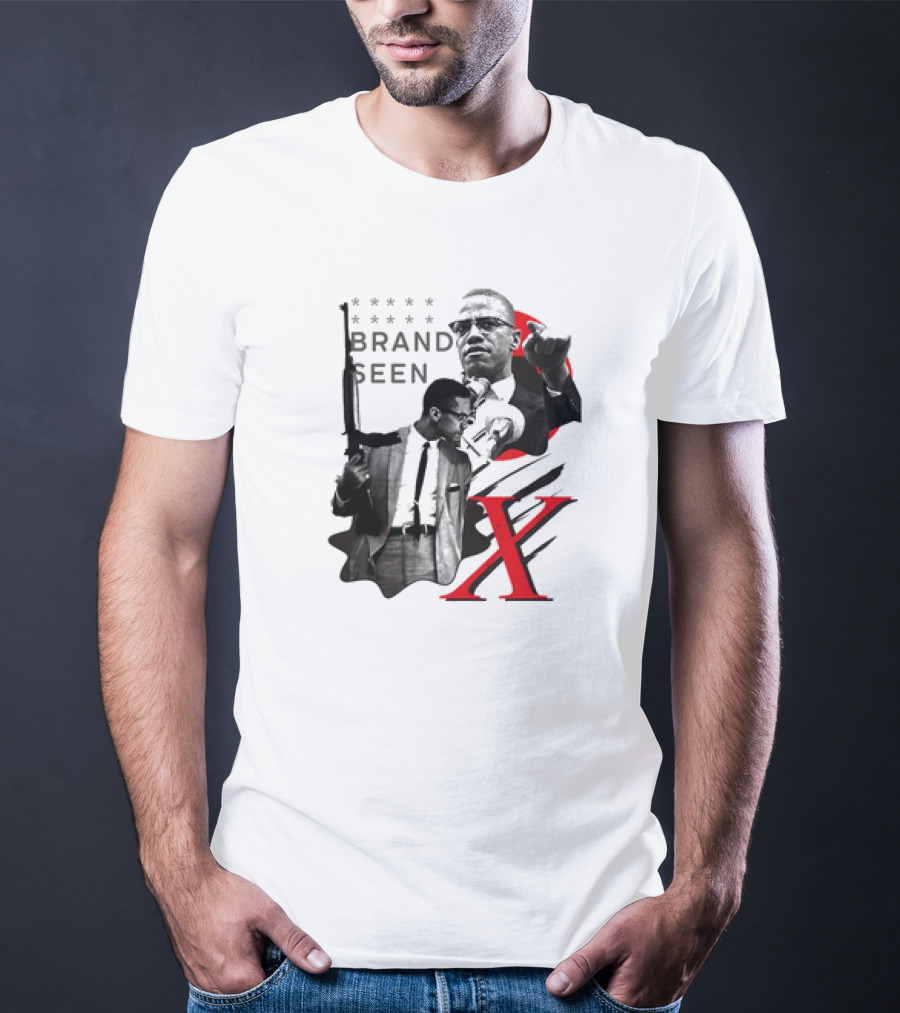 Malcolm X Brand Seen Anthony Edwards X T-Shirt