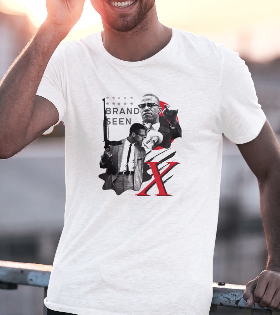 Malcolm X Brand Seen Anthony Edwards X T-Shirt