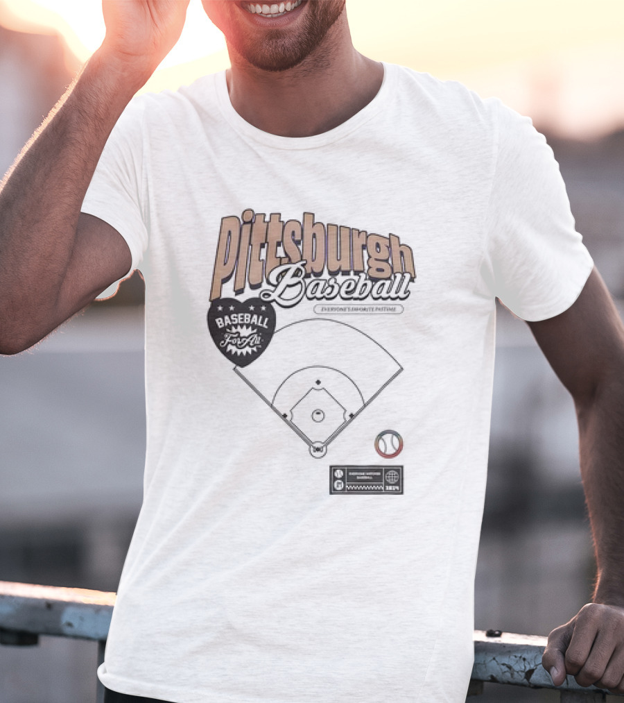 Pittsburgh Baseball Everyone’s Favorite Pastime Field T-Shirt