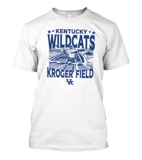 Kentucky Wildcats Kroger Field Football UK T-Shirt