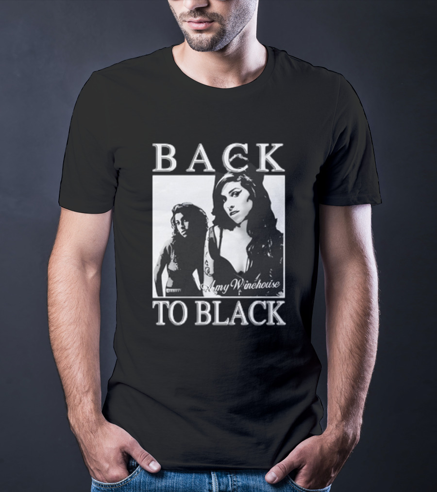 Back To Black Amy Winehouse T-Shirt