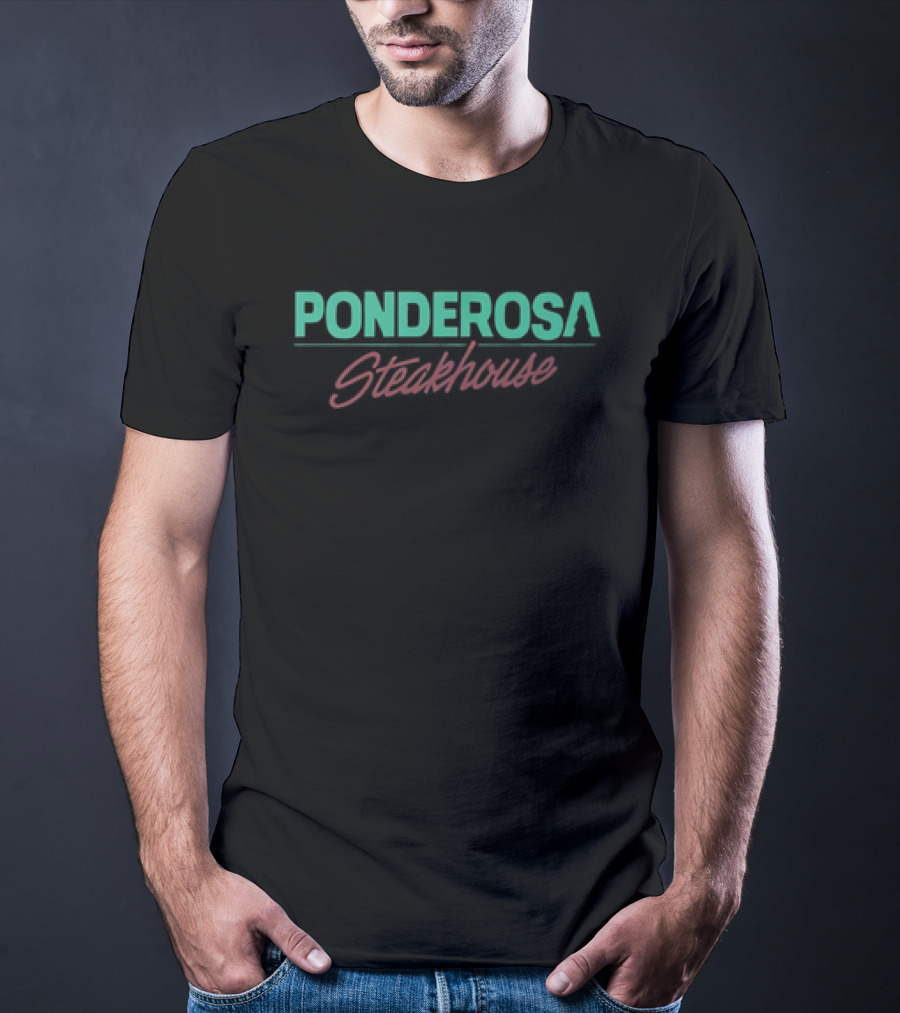 Ponderosa Steakhouse Retro T-Shirt